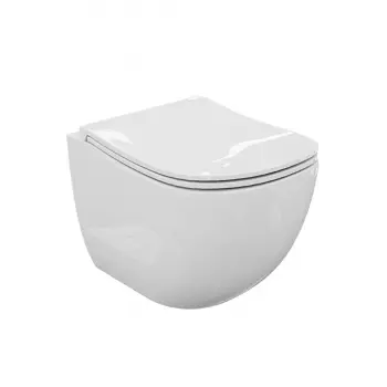 Miska WC wisząca z deską - Lavita Ergoseat 3.0 - System wirowy